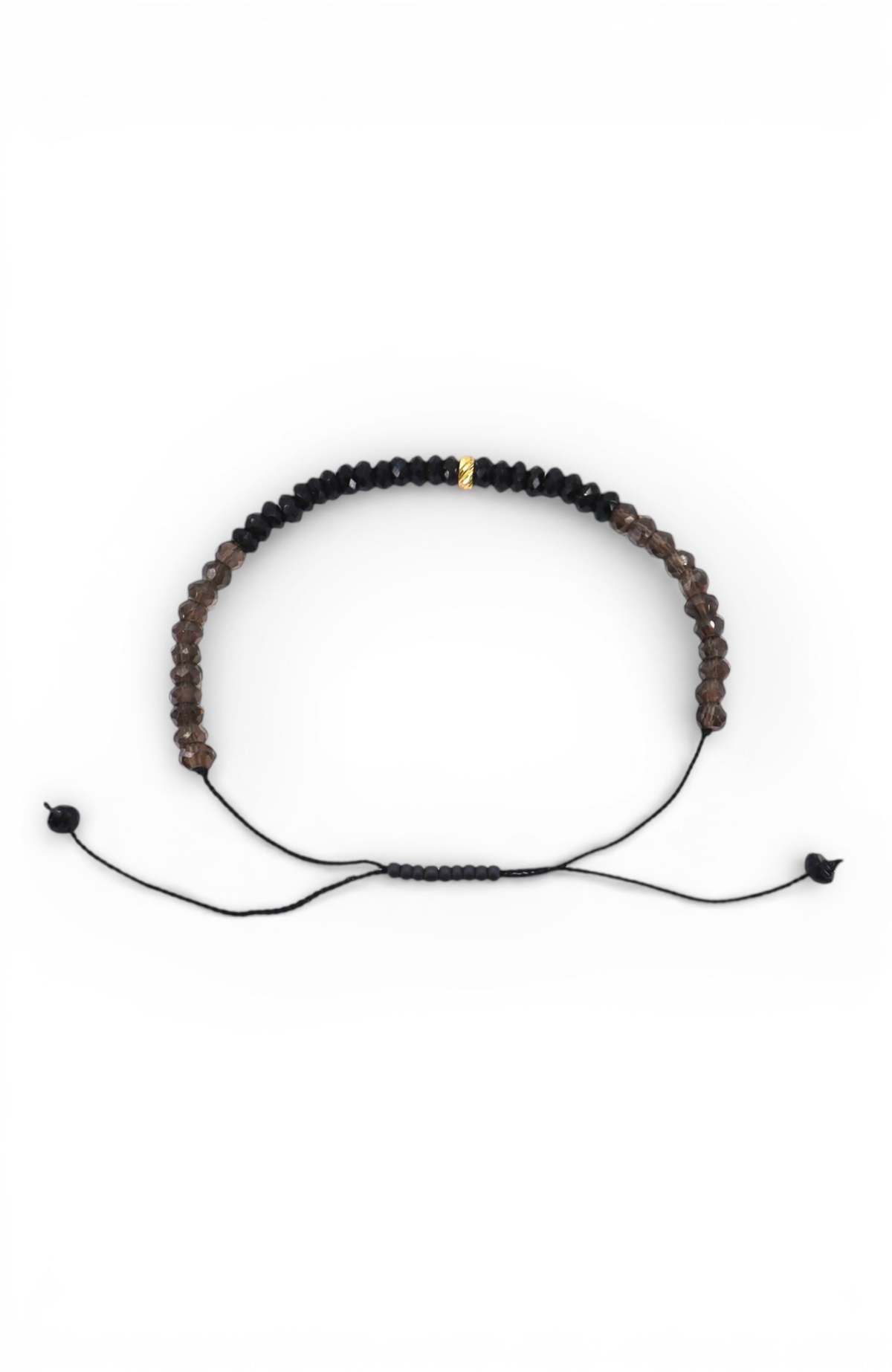 C. GRASSI The Energy Project Protection, Amplified Bracelet Black Tourmaline, Smoky Quartz, 14k Gold - Image 1 of 8