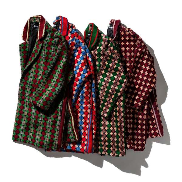 Puebco Truck Seat Fabric Collared Coat