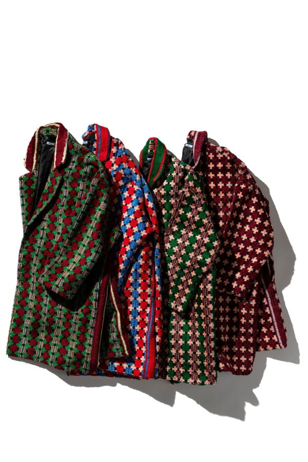 Puebco Truck Seat Fabric Collared Coat