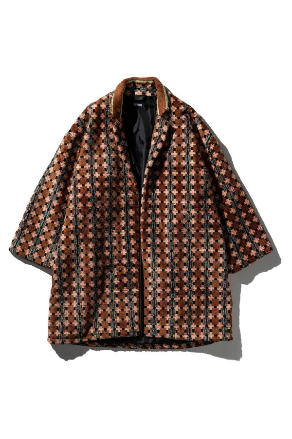 Puebco Truck Seat Fabric Collared Coat