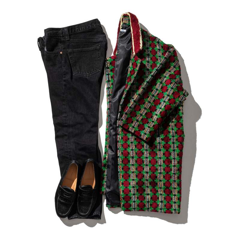 Puebco Truck Seat Fabric Collared Coat