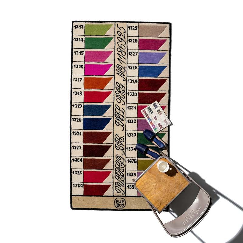 Puebco Tufted Rug / Color Swatch