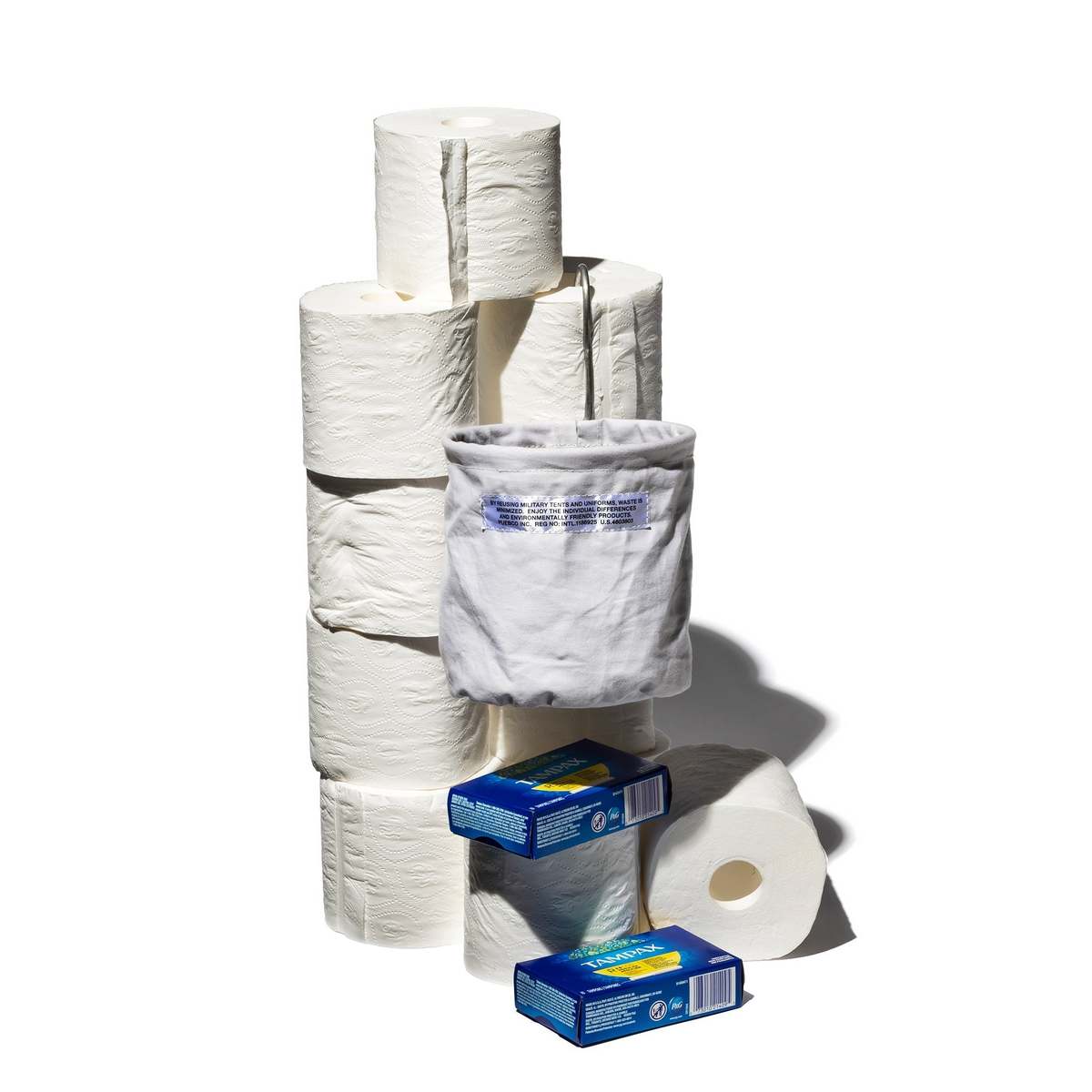 Puebco Vintage Material Hook Basket / Medium - Image 7 of 7