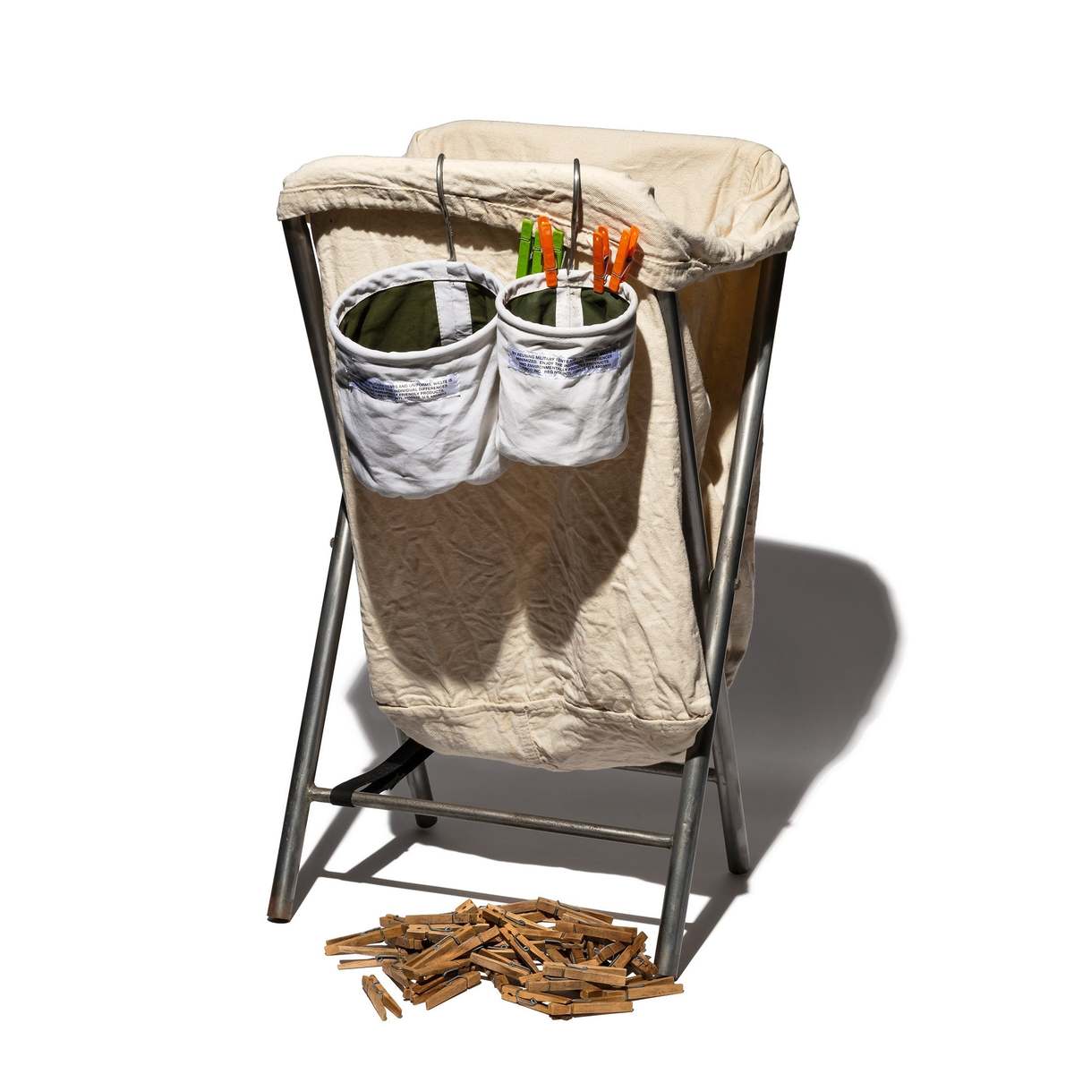 Puebco Vintage Material Hook Basket / Small - Image 2 of 7