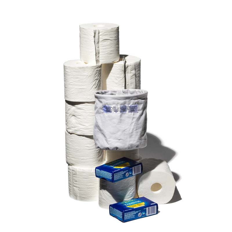 Puebco Vintage Material Hook Basket / Small