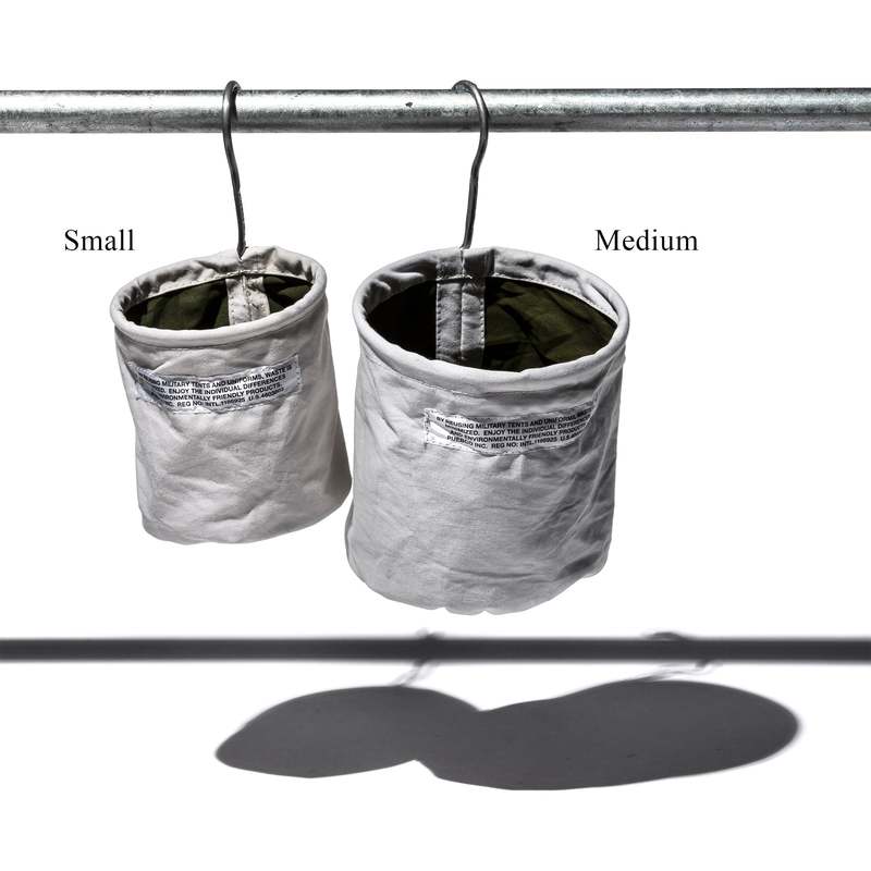 Puebco Vintage Material Hook Basket / Small