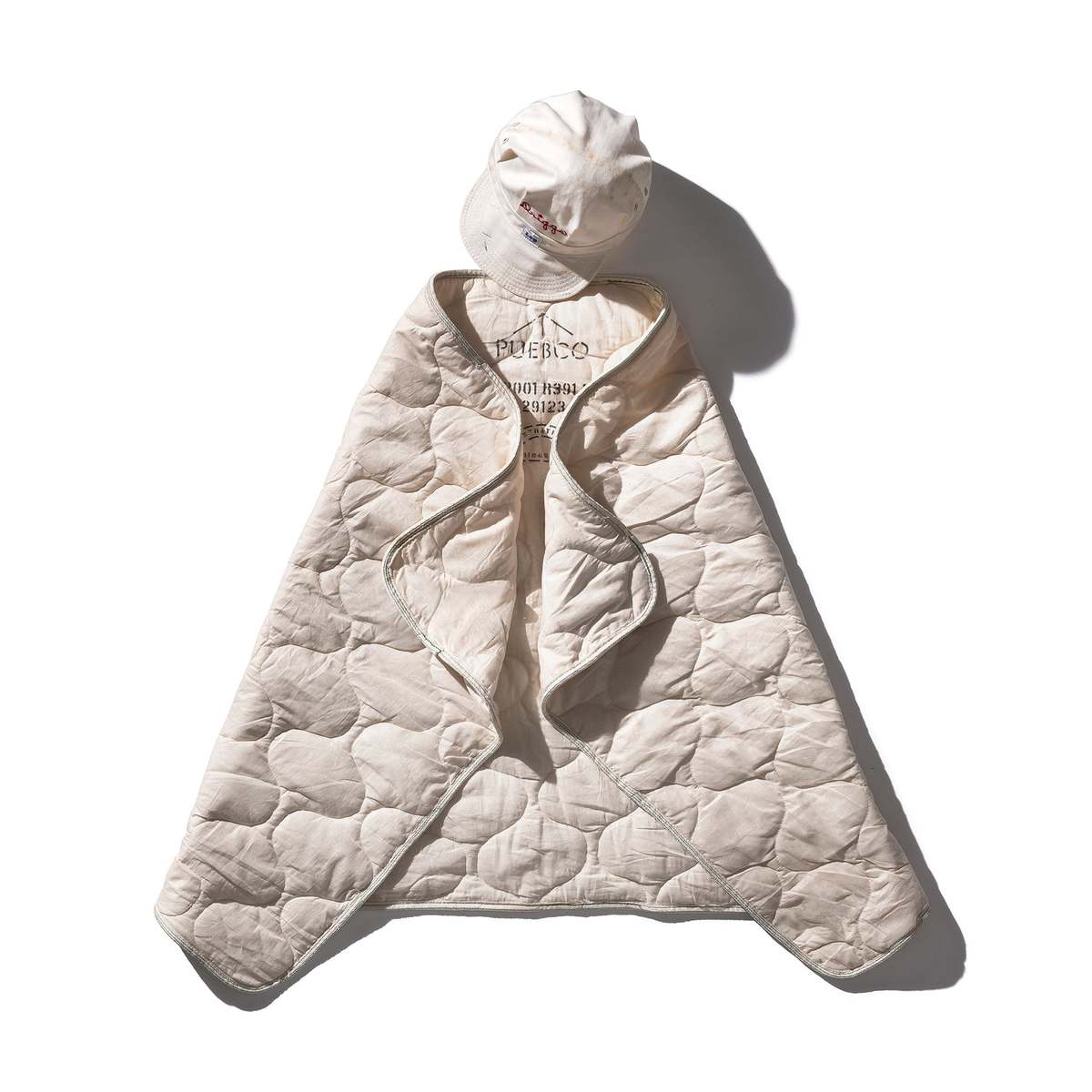 Puebco Vintage Parachute Line Quilted Blanket - Image 2 of 6
