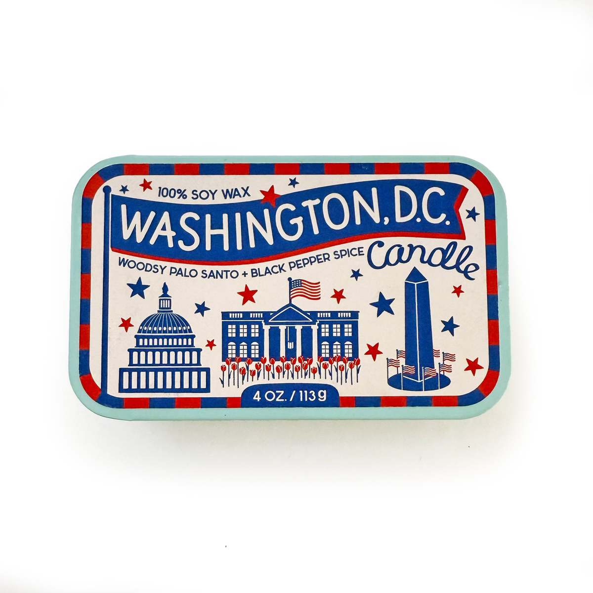 The Neighborgoods Washington DC Landmarks Candle & Tote Gift Set - Image 5 of 8