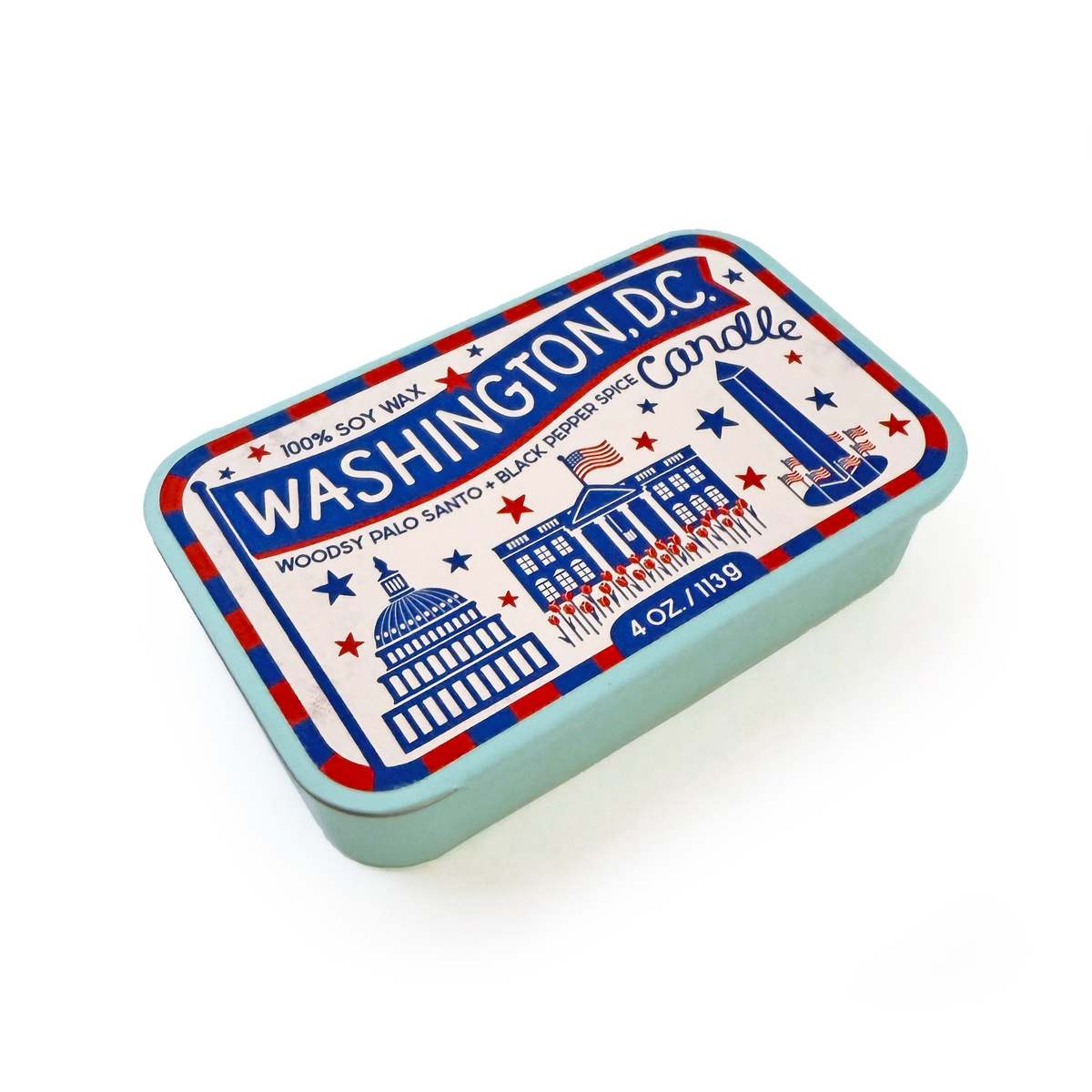 The Neighborgoods Washington DC Landmarks Candle & Tote Gift Set - Image 8 of 8