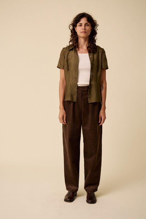 Penny Sage Evie Shirt - Olive