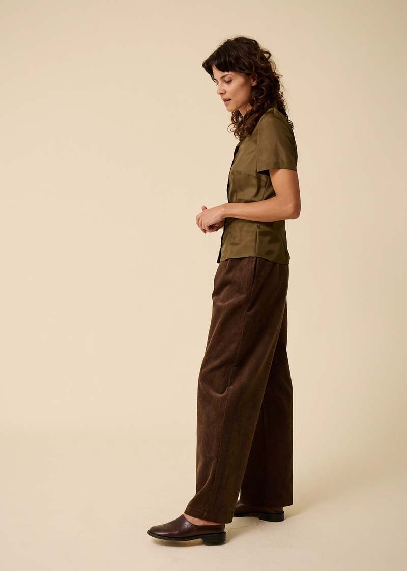 Penny Sage Evie Shirt - Olive