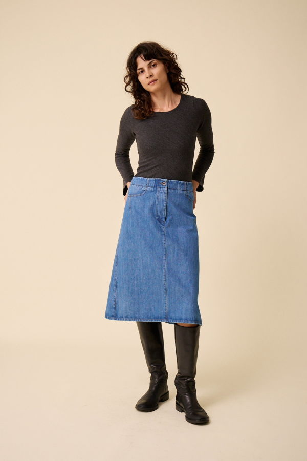 Penny Sage Tom Skirt