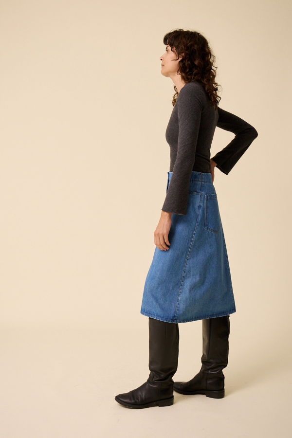 Penny Sage Tom Skirt