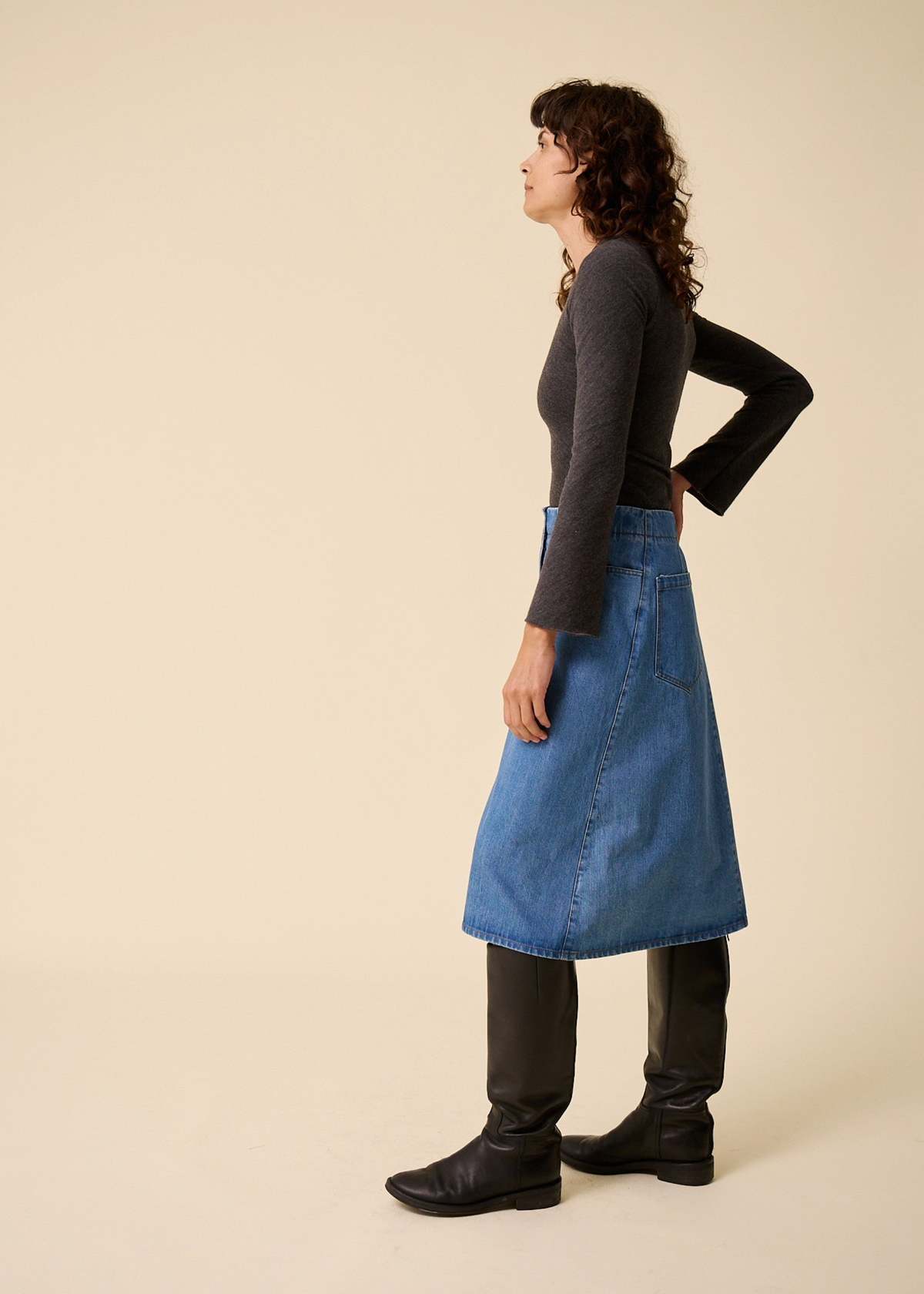 Penny Sage Tom Skirt - Image 2 of 5
