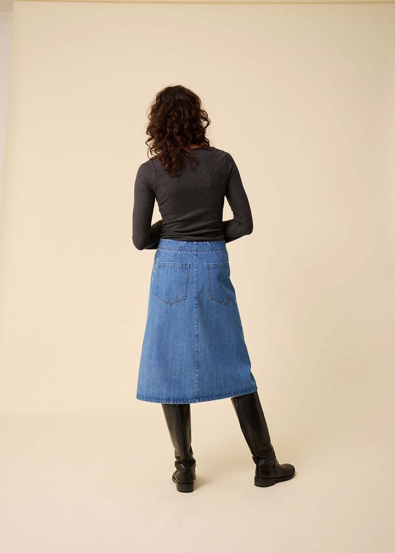 Penny Sage Tom Skirt