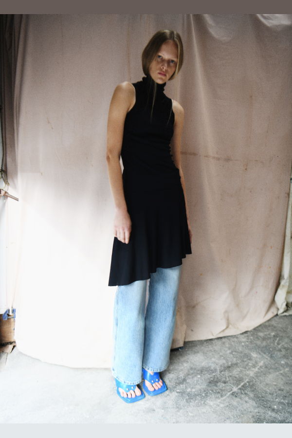 permanent vacation Dissolve Wool Skirt