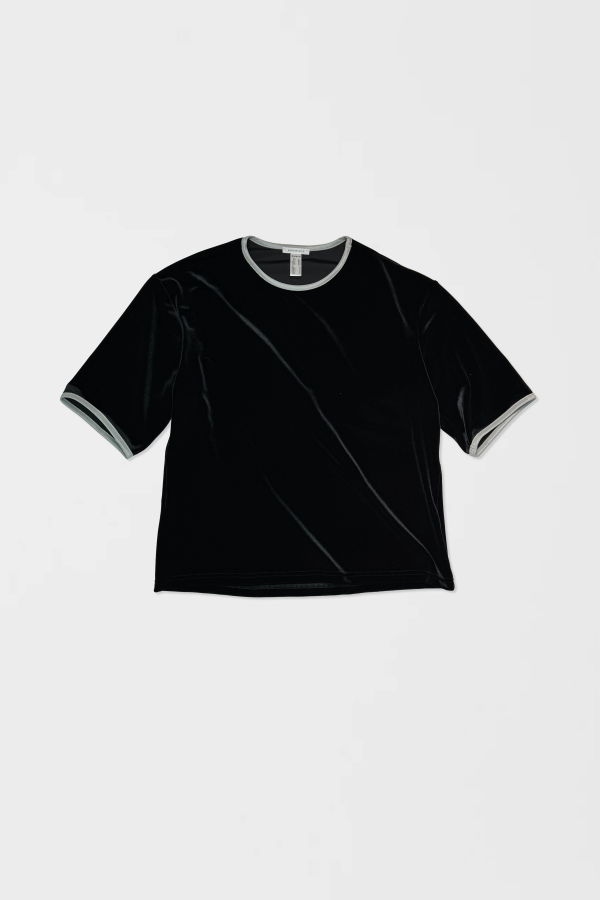 Simone Wild Oversized Tee - Black