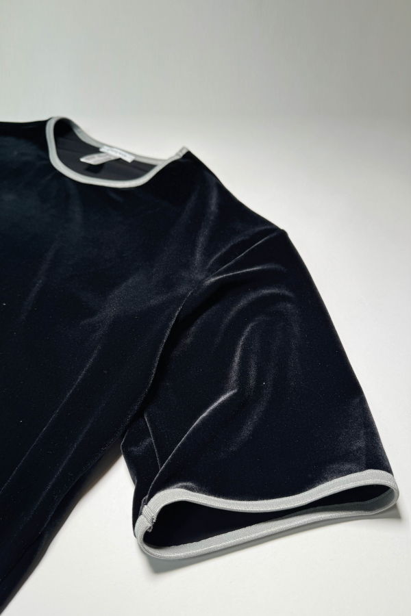 Simone Wild Oversized Tee - Black