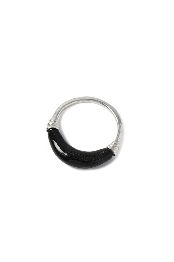 Oude Waag Ox Horn Crescent Ring