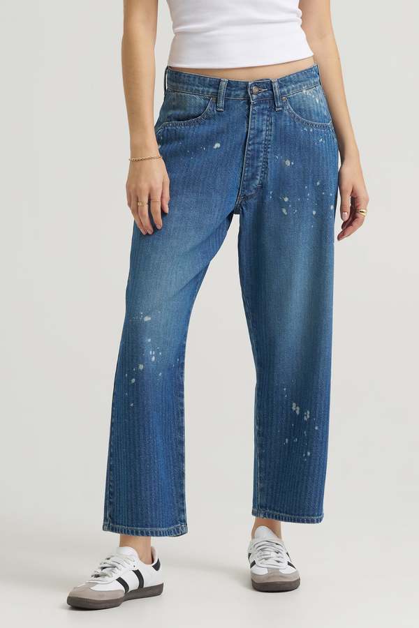 Lee Button Fly Crop Jeans - Dream of Me