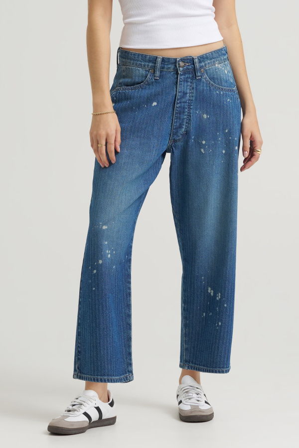 Lee Button Fly Crop Jeans - Dream of Me