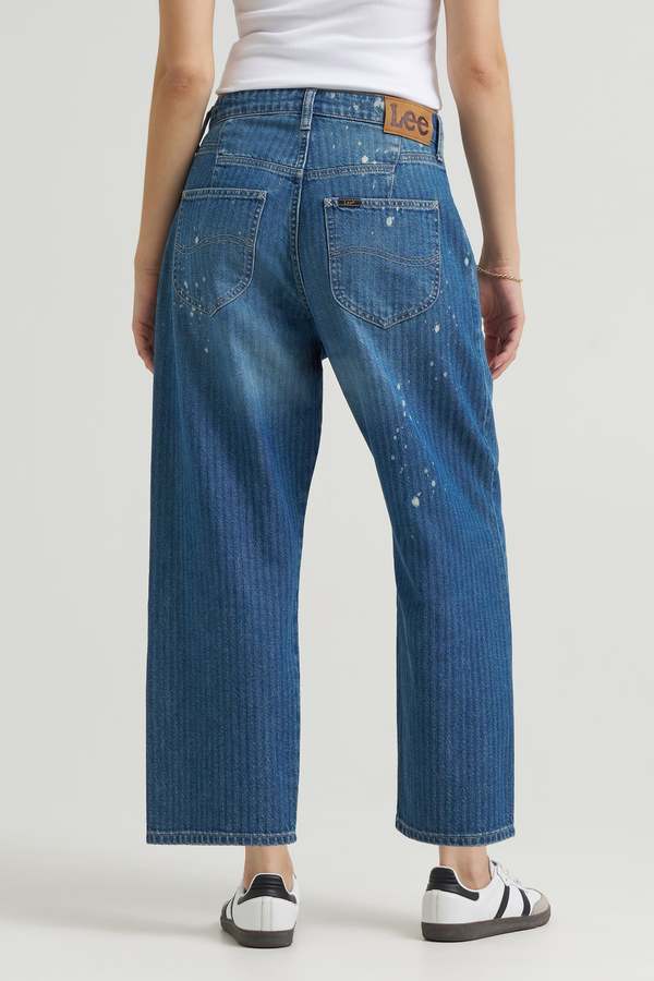 Lee Button Fly Crop Jeans - Dream of Me