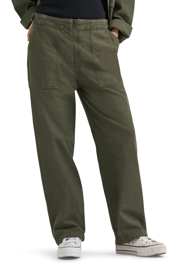 Lee Loose Utility Pant - Oak Moss