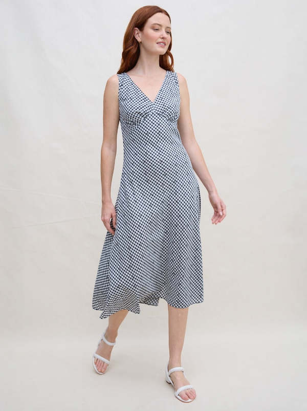 Margaret O'Leary Gingham Darya Dress
