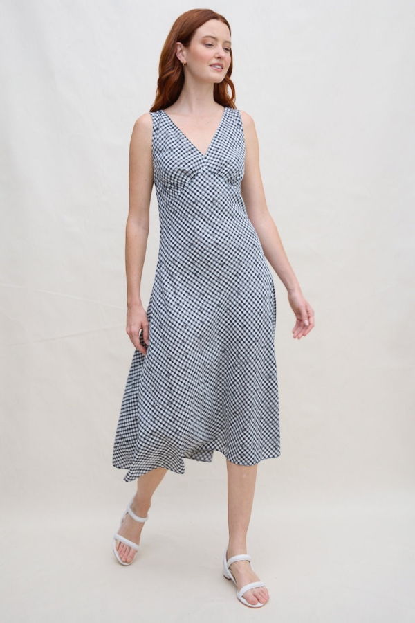 Margaret O'Leary Gingham Darya Dress
