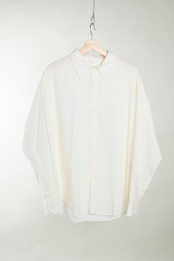 mfpen Essay Shirt - Off White Micro Check