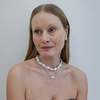 London Atelier Byproduct Freshwater Irregular Square Pearl Necklace - Thumbnail 8