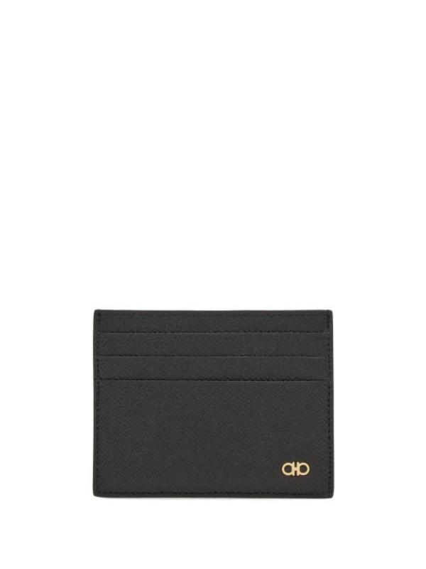 Ferragamo Business Card Wallet - Black Ferragamo Business Card Wallet - Black