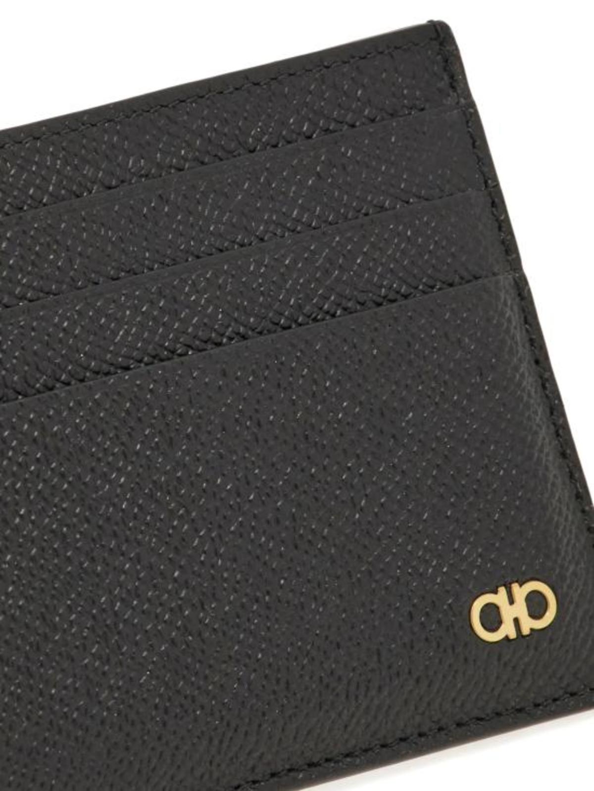 Ferragamo Business Card Wallet - Black - Image 3 of 3