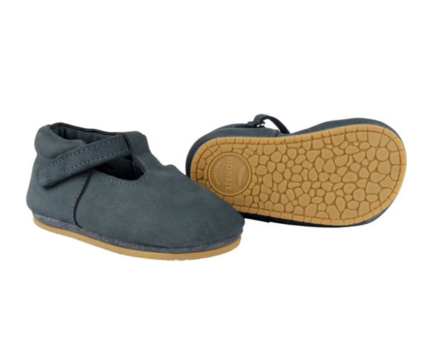 KIDS Donsje Elia Baby Shoes - Petrol Nubuck
