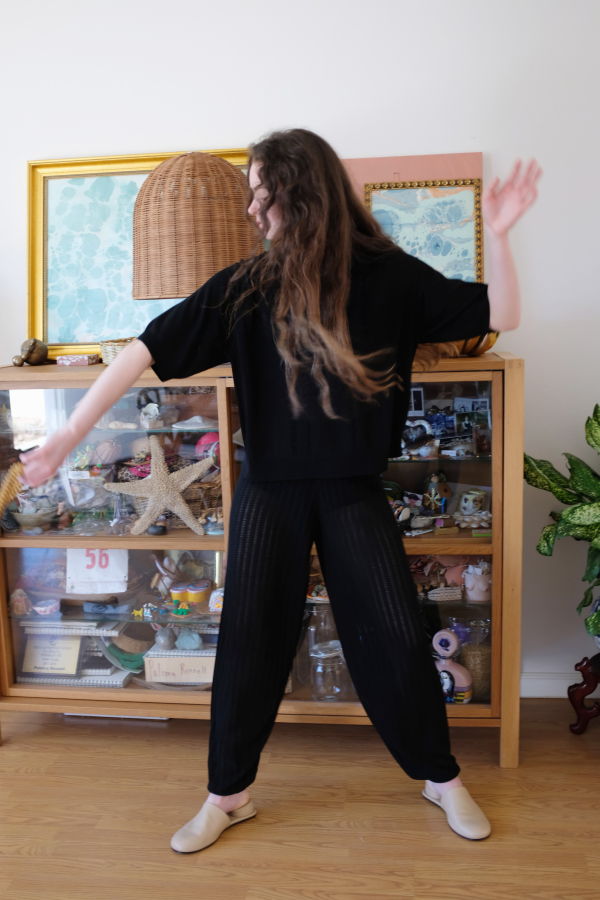 Beklina Cordera Merino Lace Polo