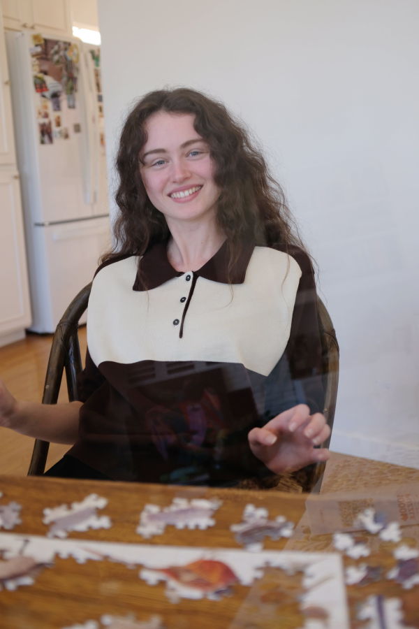 Beklina Cordera Organic Cotton Colorblock Polo