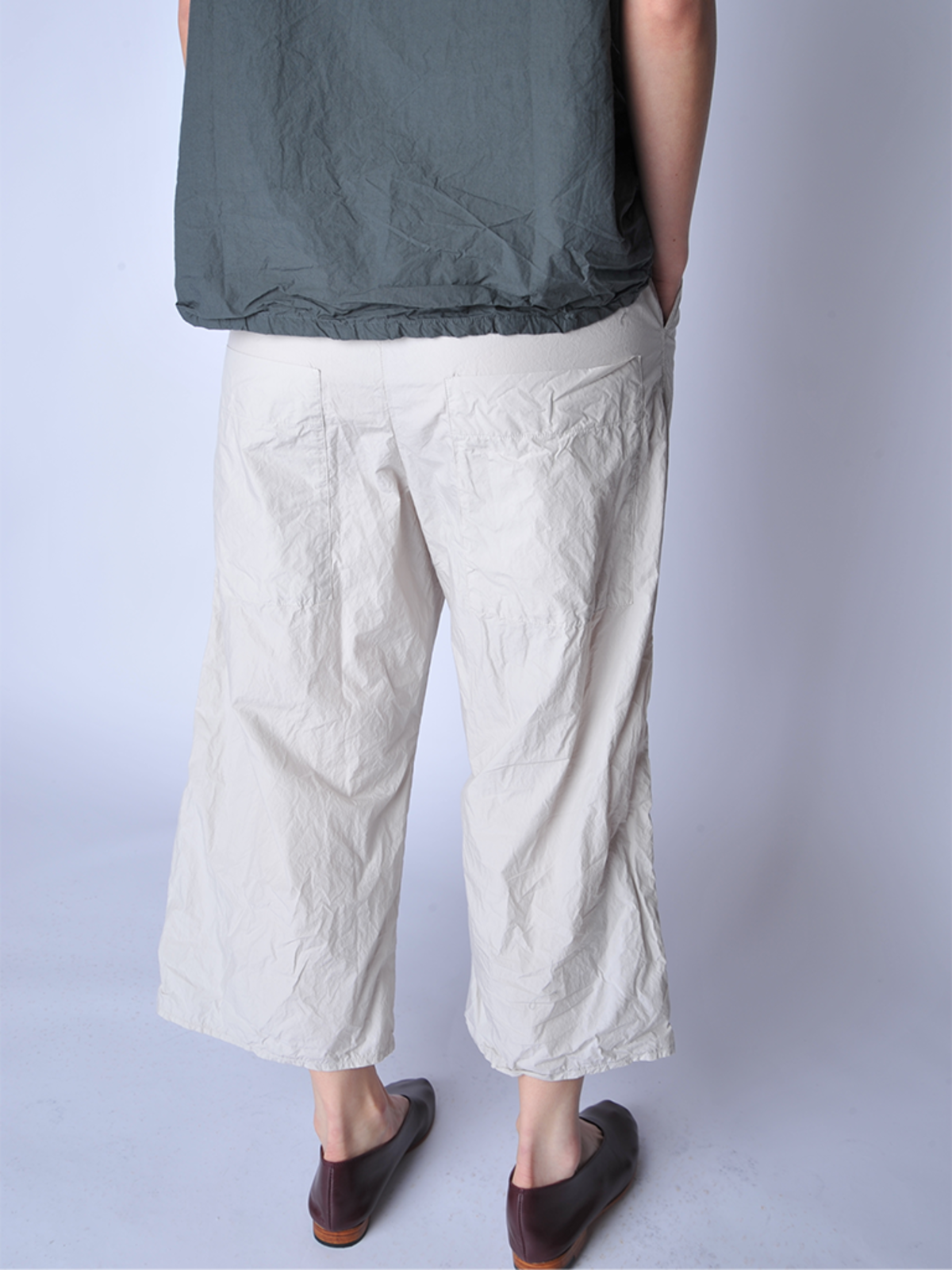 Album di Famiglia Pebble Wide And Short Trousers - Image 2 of 3