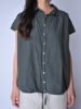 Album di Famiglia Short Sleeve Top - Thyme - Thumbnail 1
