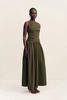Shona Joy Campbell Square Neck Maxi Dress - Jungle - Thumbnail 2