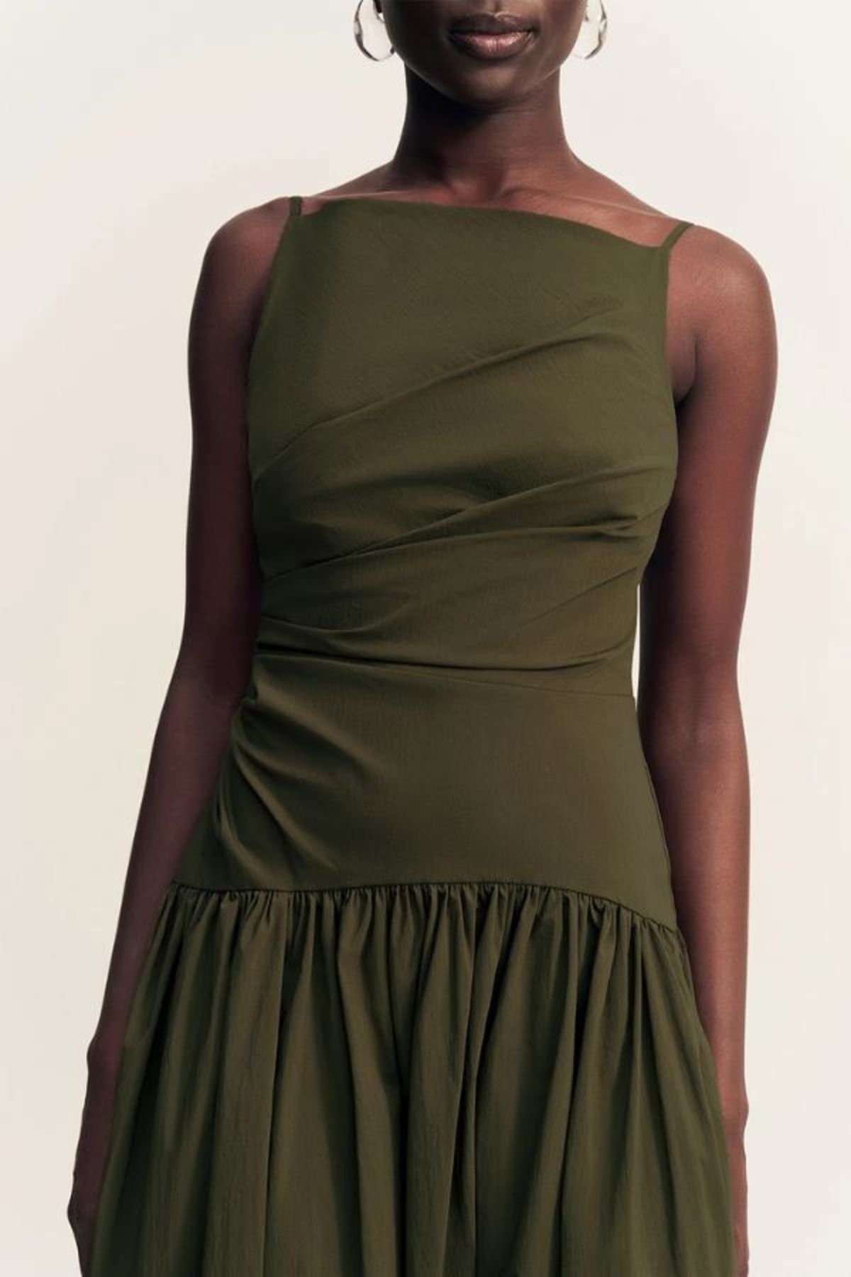 Shona Joy Campbell Square Neck Maxi Dress - Jungle - Image 6 of 8
