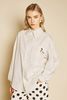 Sister Jane Canard Oversized Shirt - Ivory Cream - Thumbnail 1