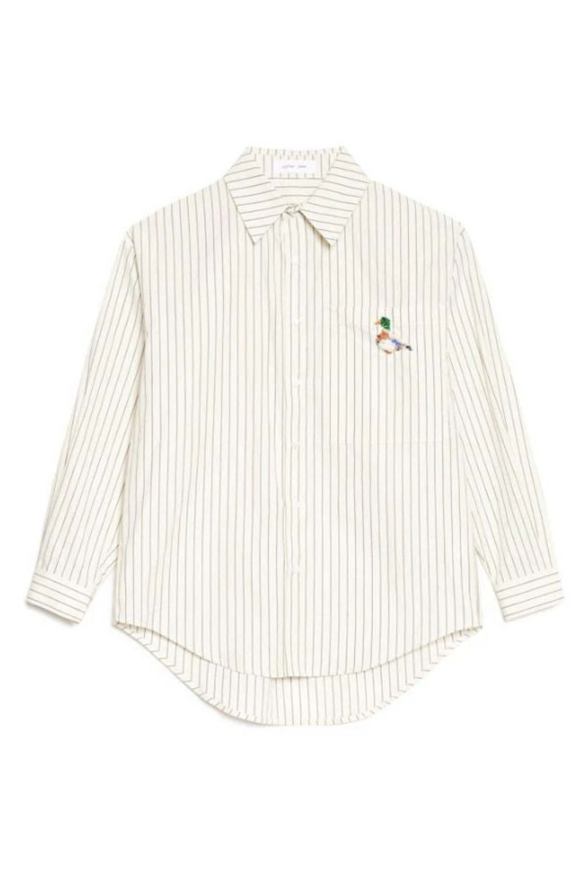 Sister Jane Canard Oversized Shirt - Ivory Cream - Image 9 of 9