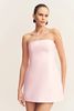 Shona Joy Otis Panelled Strapless Mini Dress - Fairyfloss - Thumbnail 2
