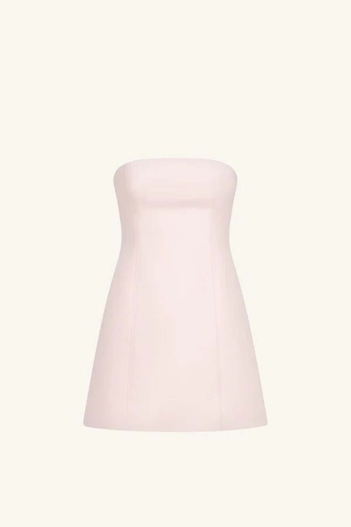 Shona Joy Otis Panelled Strapless Mini Dress - Fairyfloss - Image 7 of 7