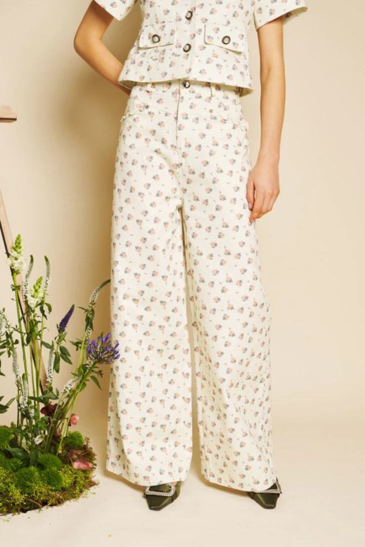 Sister Jane Pêche Ditsy Denim Jeans - Image 3 of 7