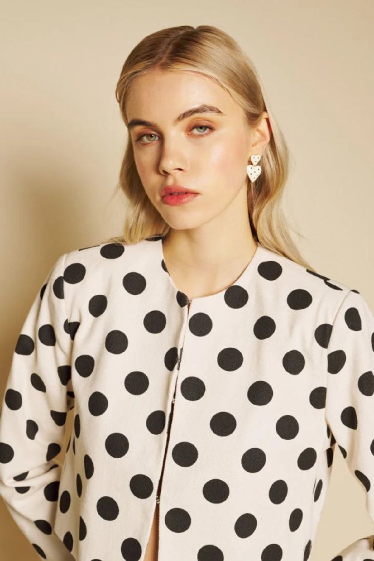 Sister Jane Rene Spot Jacket - Black & White - Image 3 of 7