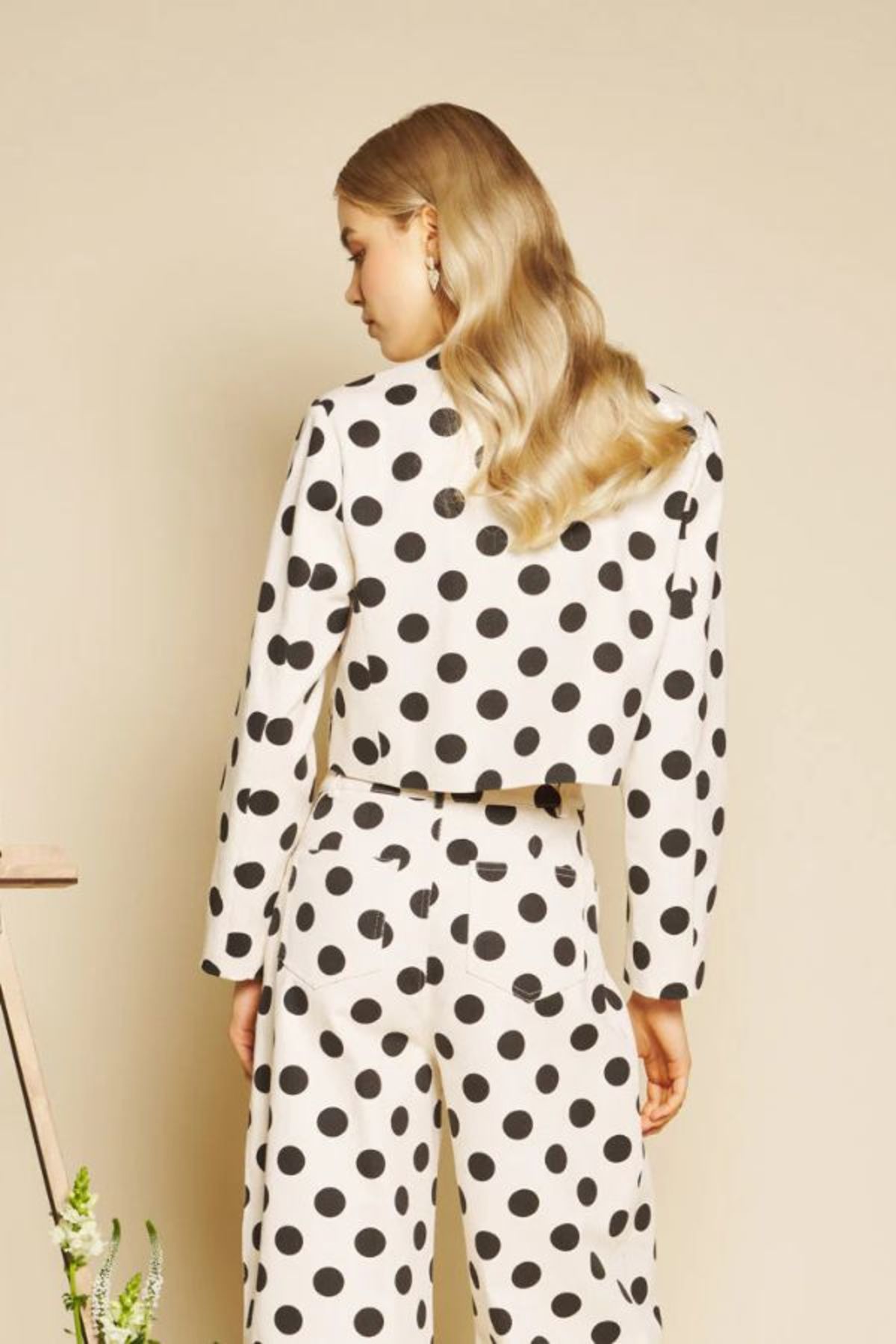 Sister Jane Rene Spot Jacket - Black & White - Image 5 of 7