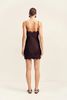 Shona Joy Simona Lace Slip Mini Dress - Espresso - Thumbnail 5