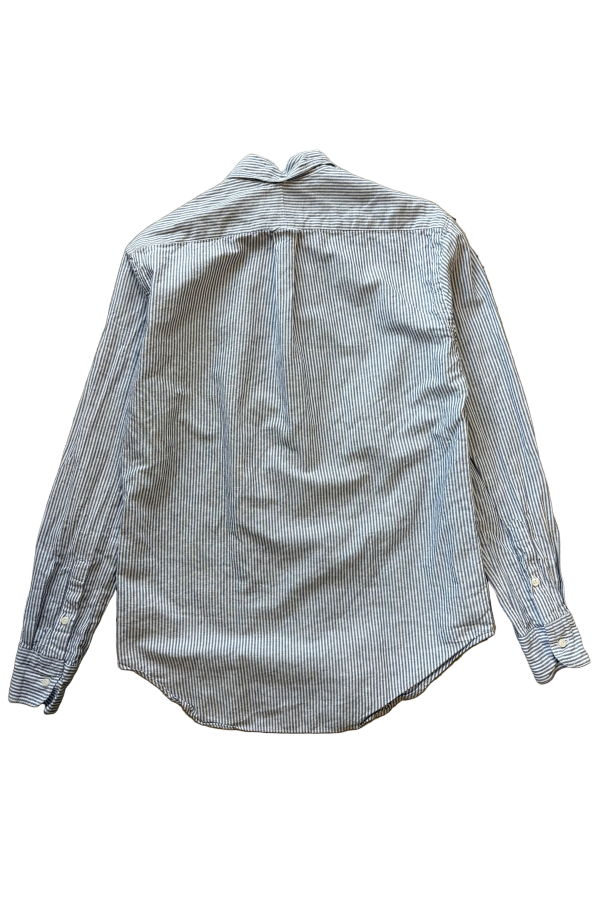 Gitman Bros. Gitman Vintage Blue Stripe Linen Shirt