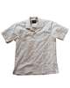 Gitman Bros. Vintage Tan Awning Stripe Camp Shirt - Thumbnail 1